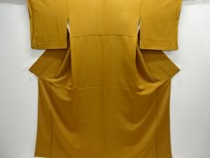 織り柄色無地着物